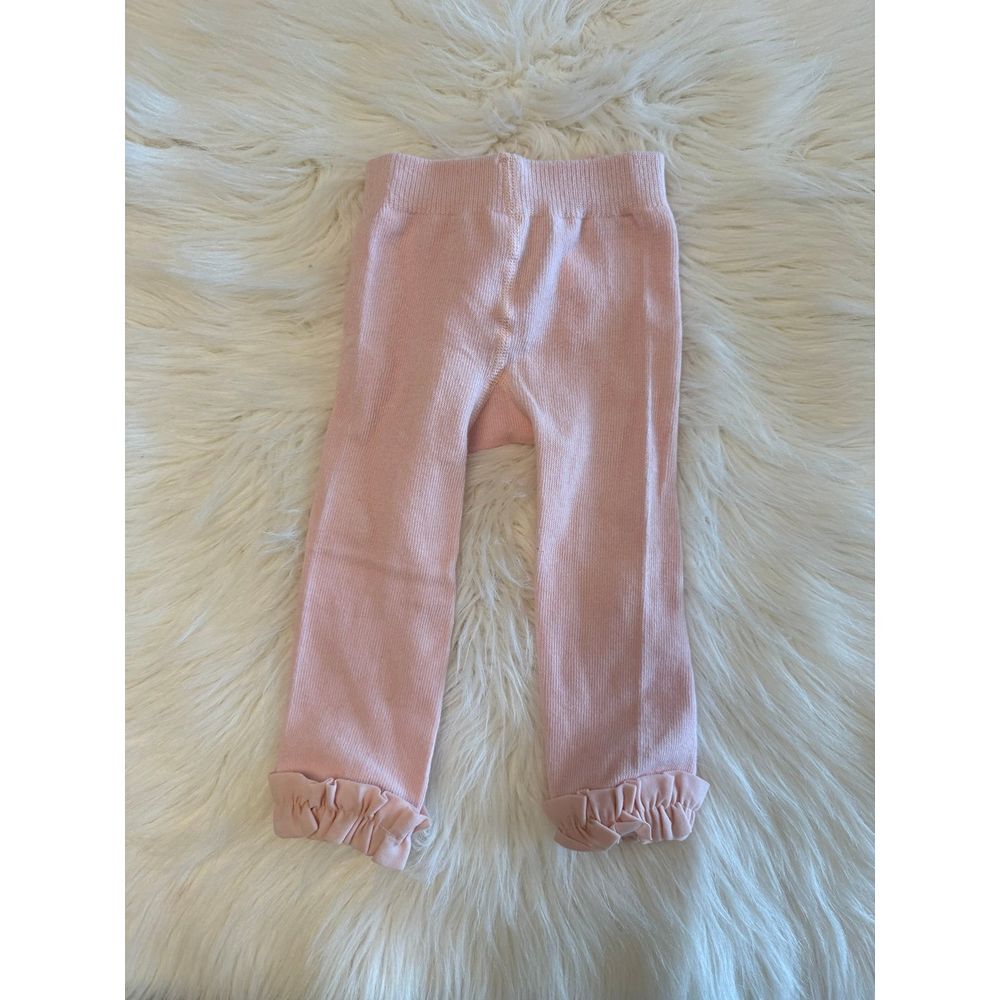 Ruffled butts Leggings light pink size 0-6m
